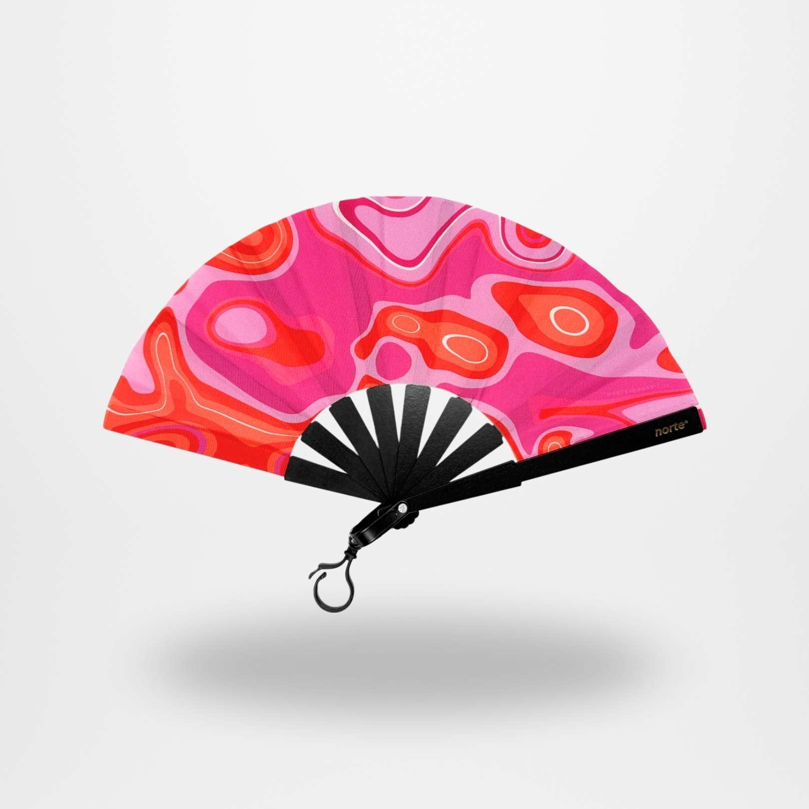 Abanico Groovy fluid Pink Pocket