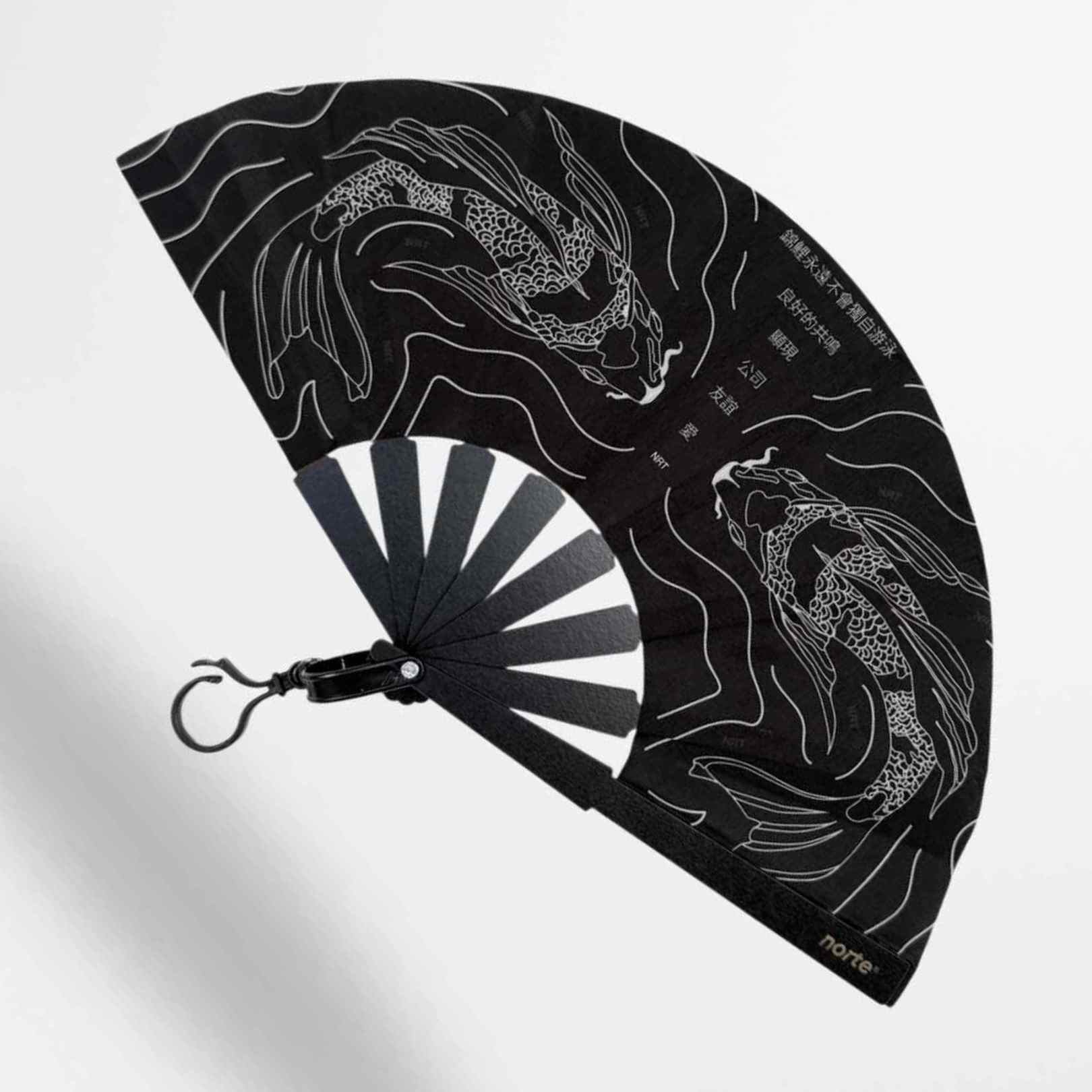 Abanico Koi Black Pocket
