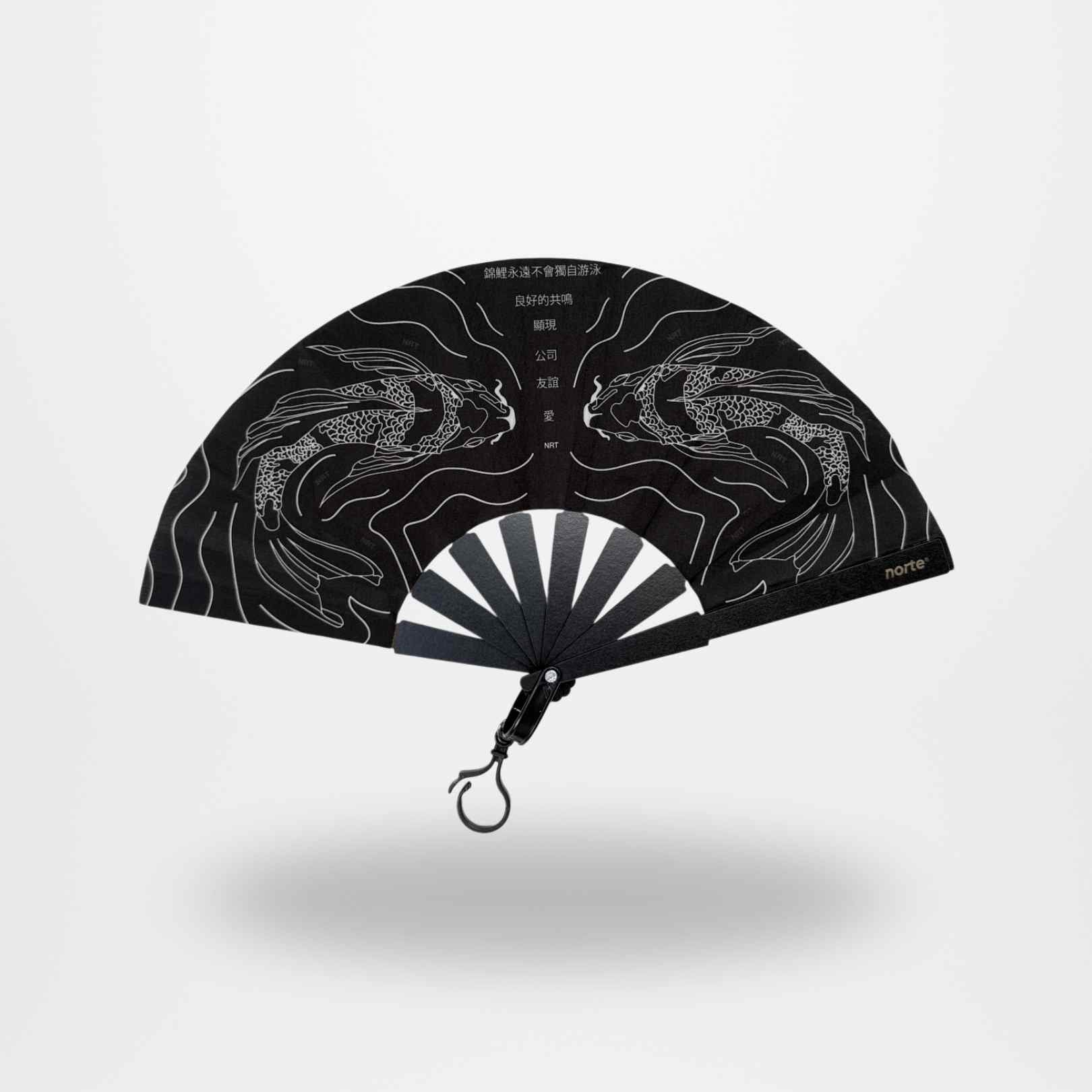 Abanico Koi Black Pocket
