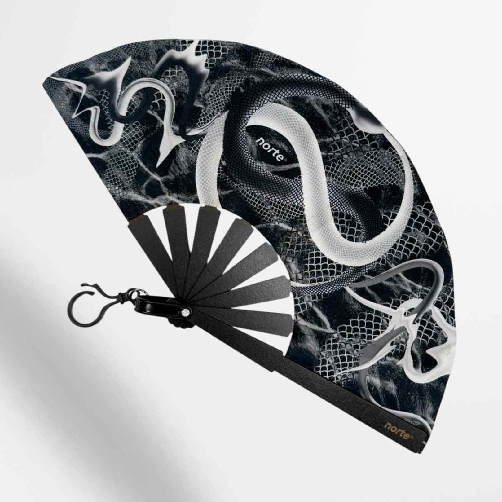 Abanico Uroboros Silver Pocket