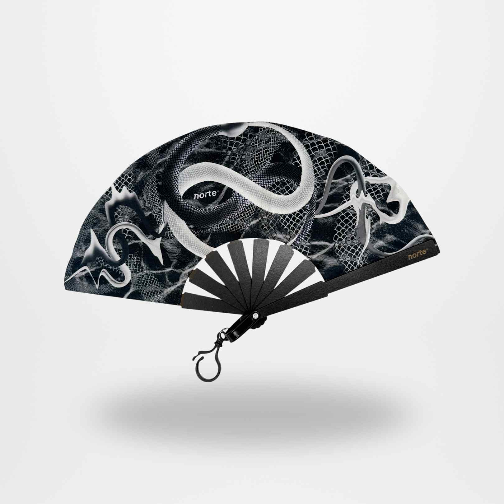 Abanico Uroboros Silver Pocket