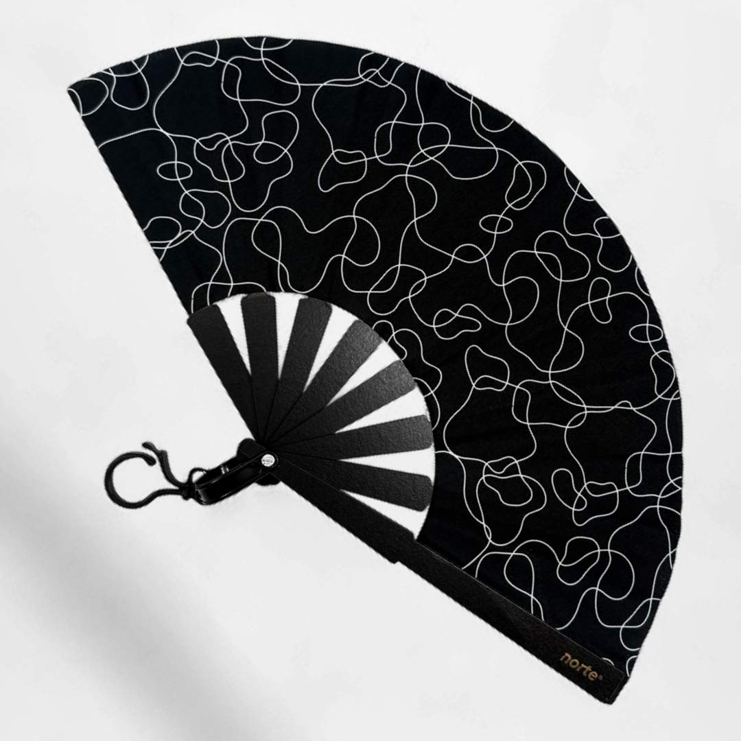 Abanico Weave Black Pocket