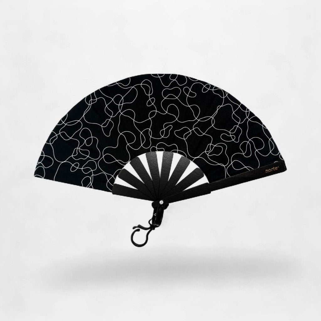 Abanico Weave Black Pocket