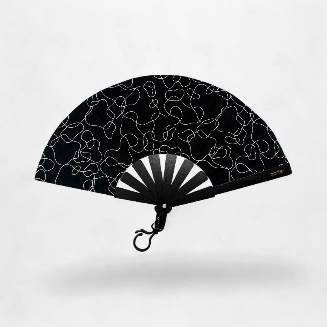 Abanico Weave Black Pocket