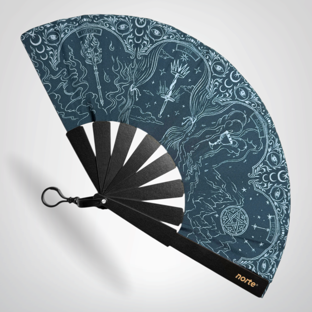 Abanico Elemental Blue Standard