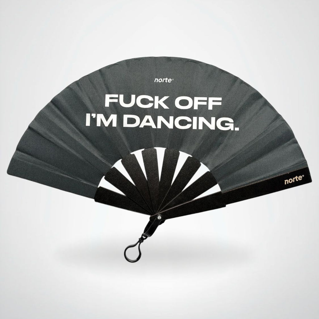 Abanico Fu*k Off Black Standard