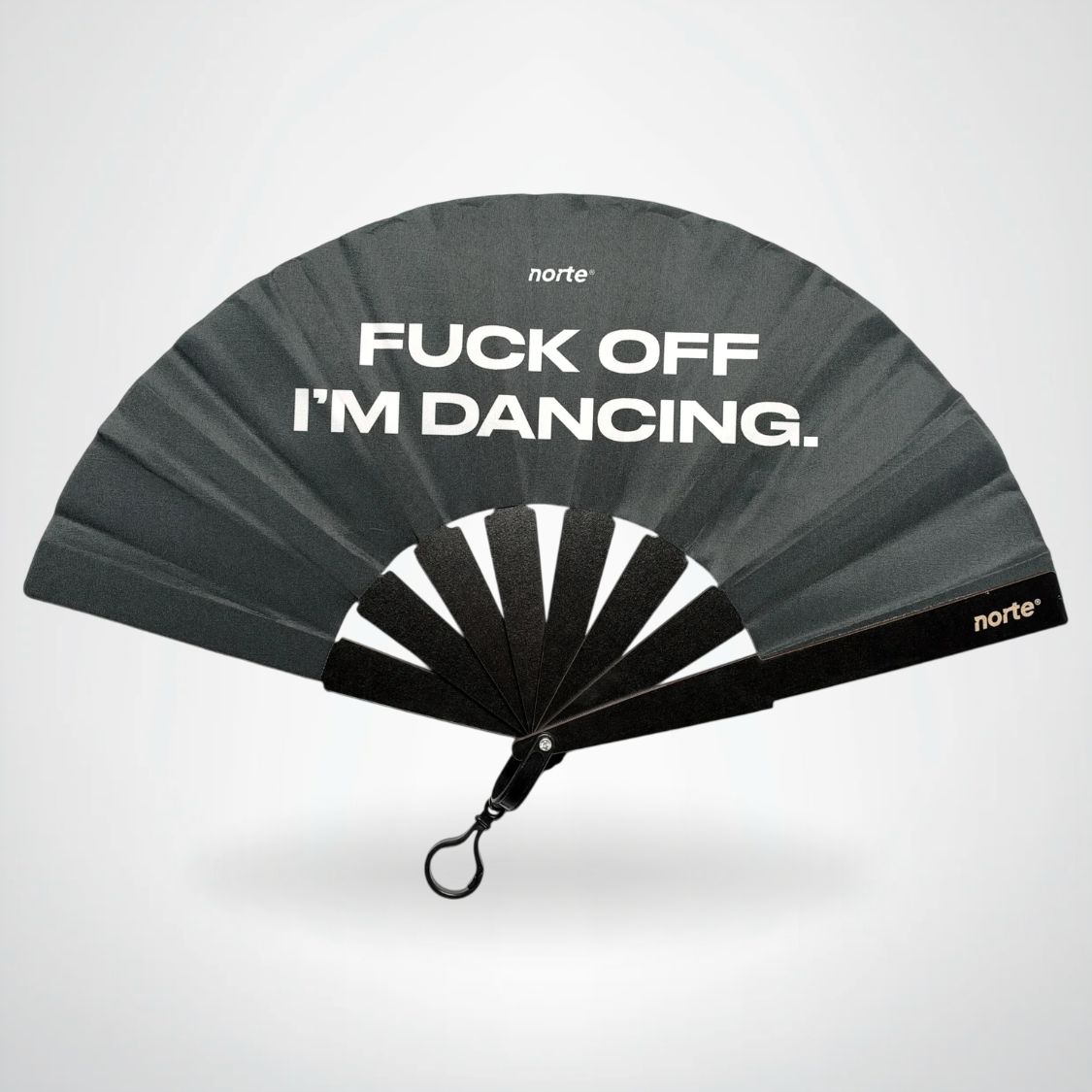 Abanico Fu*k Off Black Standard