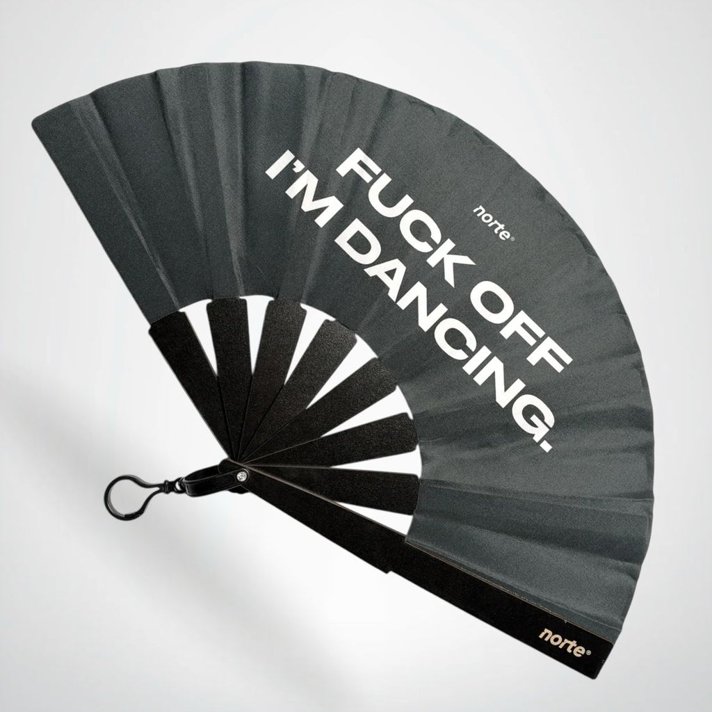 Abanico Fu*k Off Black Standard