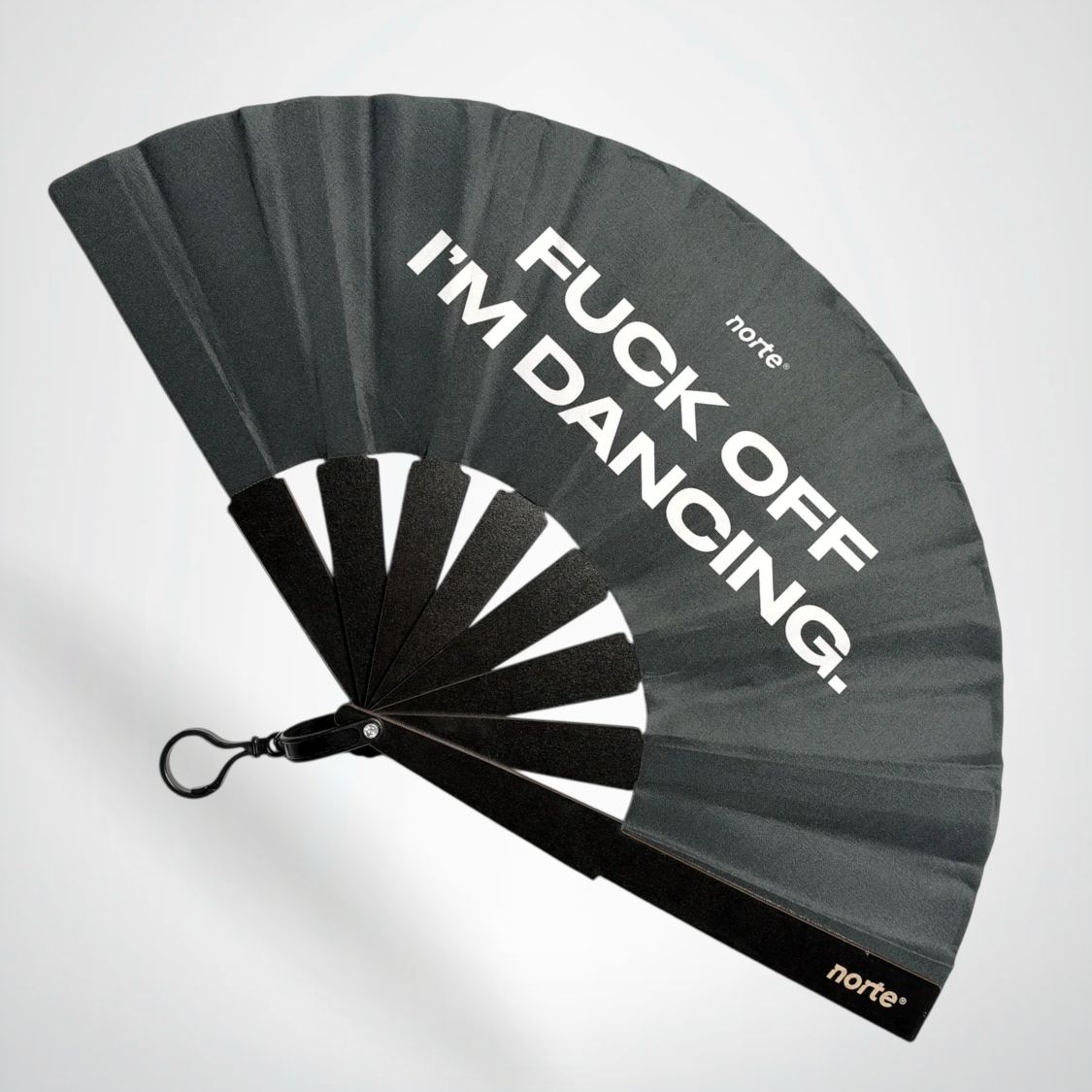 Abanico Fu*k Off Black Standard