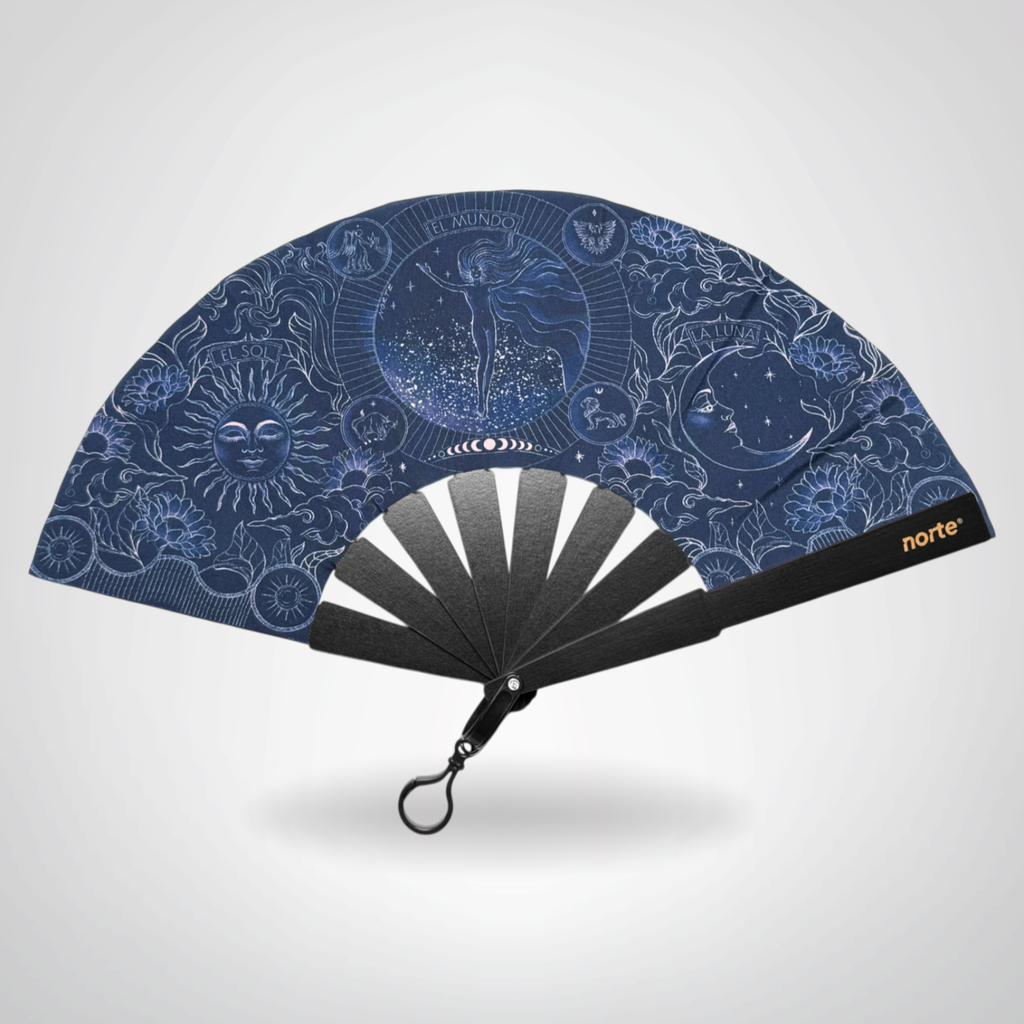 Abanico Radiant Soul Blue Standard