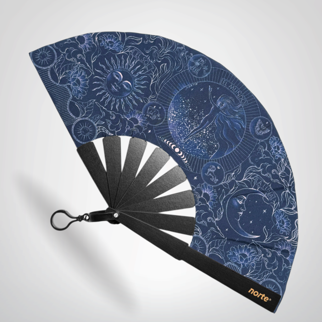 Abanico Radiant Soul Blue Standard