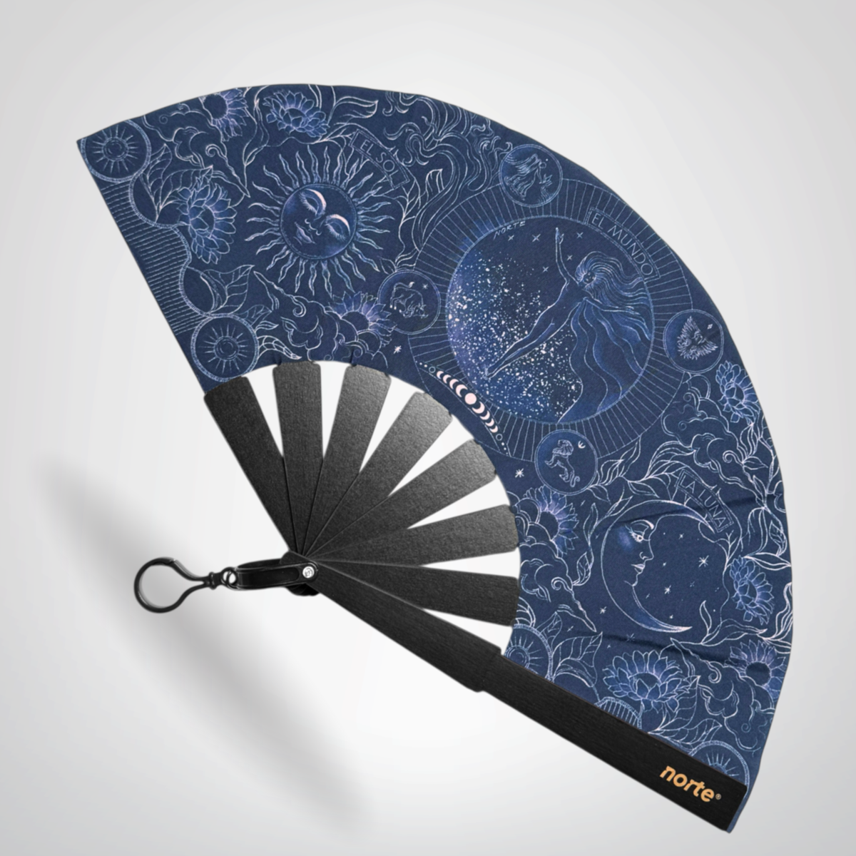 Abanico Radiant Soul Blue Standard